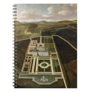 Cuaderno Perspectiva del sur del Hampton Court,