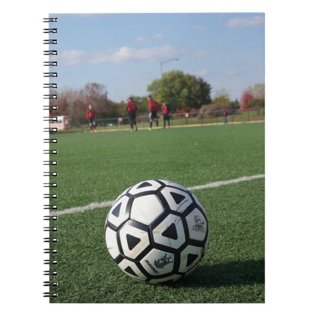 Cuaderno Perspectiva del tiempo de juego - Fútbol / Futbol (Frente)