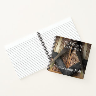 Cuaderno Pertenencia a Freemason
