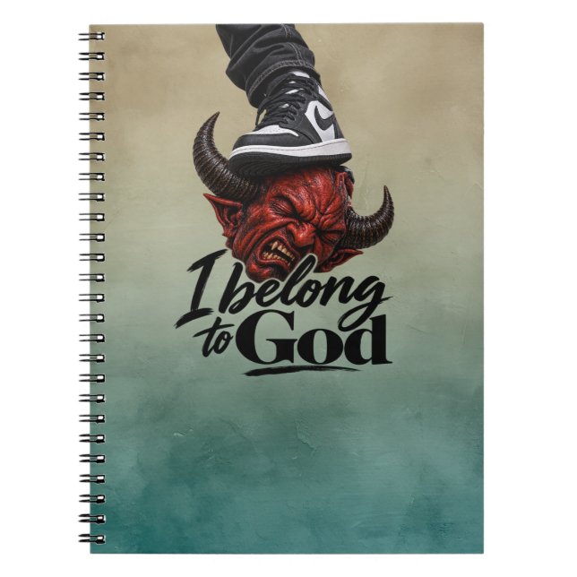 Cuaderno Pertenezco a Dios (Frente)