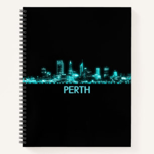 Cuaderno Perth Skyline