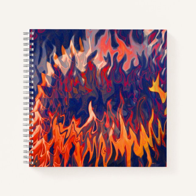 Cuaderno Pesadillas de un bombero. (Anverso)