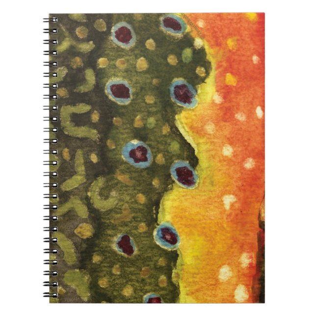 Cuaderno Pesca con mosca de la trucha (Frente)