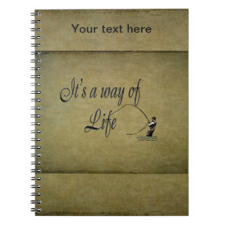Cuaderno Pesca con mosca - es una manera de vida