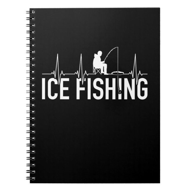 Cuaderno Pesca de hielo de Fisher (Frente)