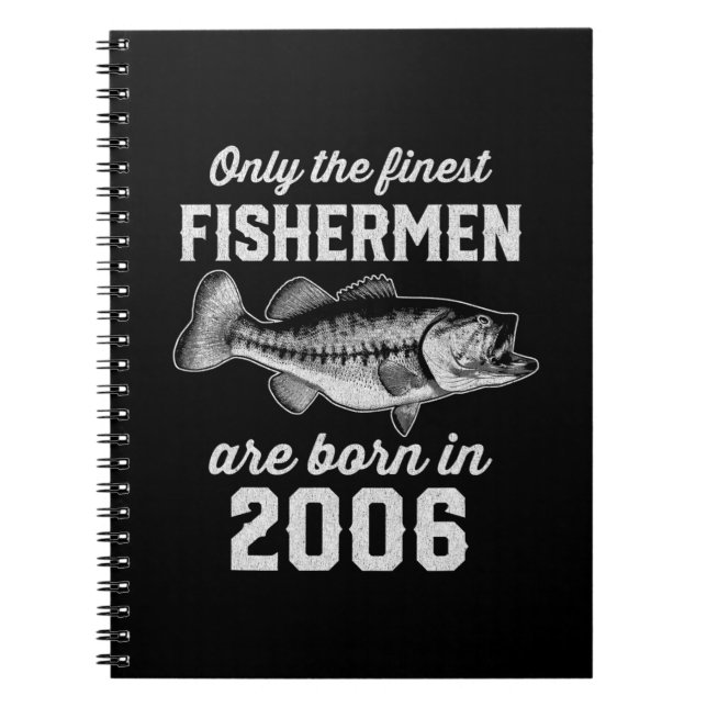 Cuaderno Pesca de pescadores con regalo de cumpleaños 2006 (Frente)