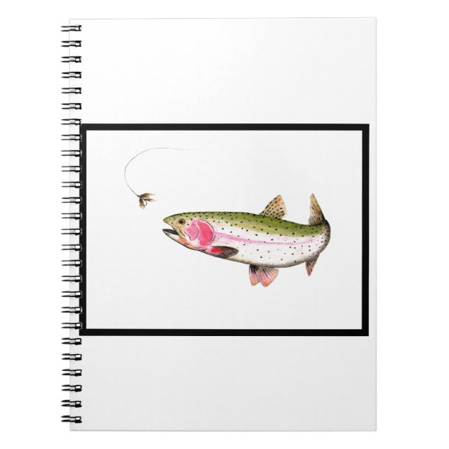 Cuaderno Pesca de trucha arco iris (Frente)