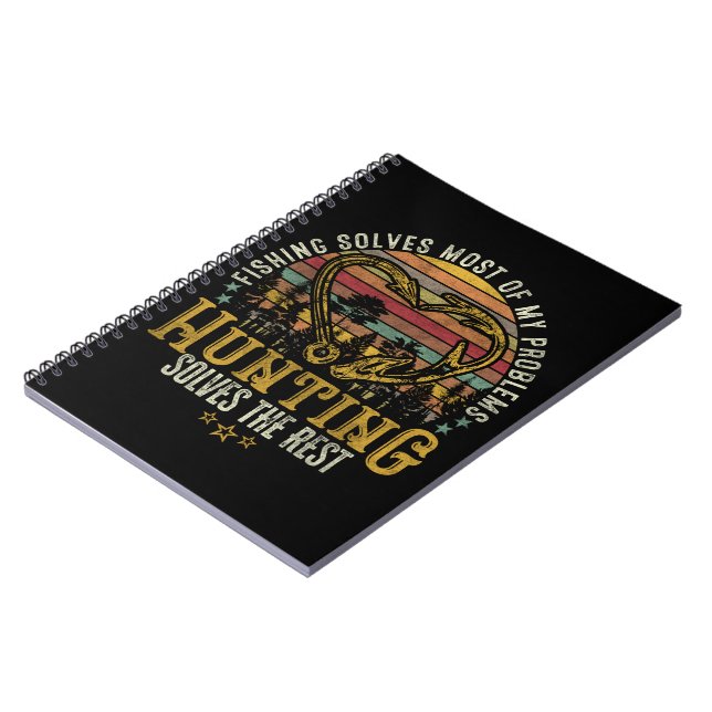 Cuaderno Pesca y caza de semillas Antler Elk, caza de venad (Lado Izquierdo)