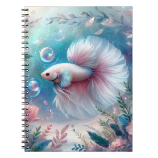 Cuaderno Pescado Betta Rosa