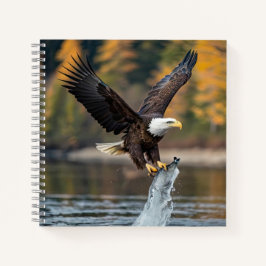 Cuaderno Pescado de captura de águila