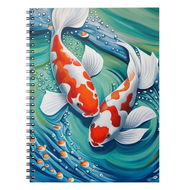 Cuaderno Pescado de Koi (Frente)