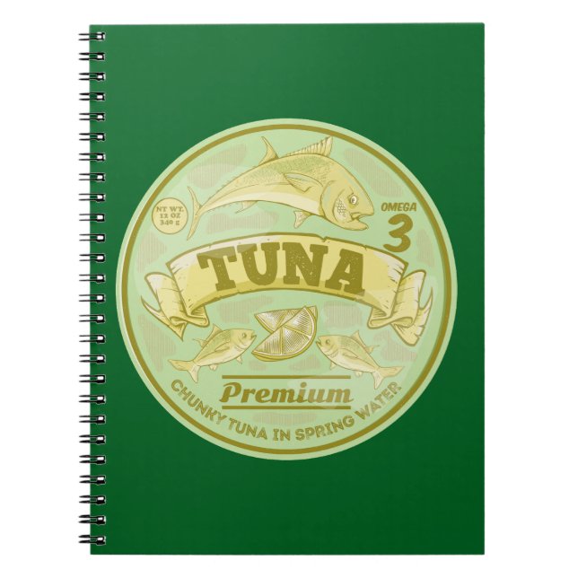 Cuaderno Pescado de lata de atún (Frente)