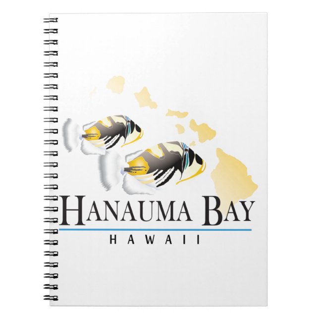 Cuaderno Pescado del Estado de Hawaii - Humuhumunukunukuapu (Frente)