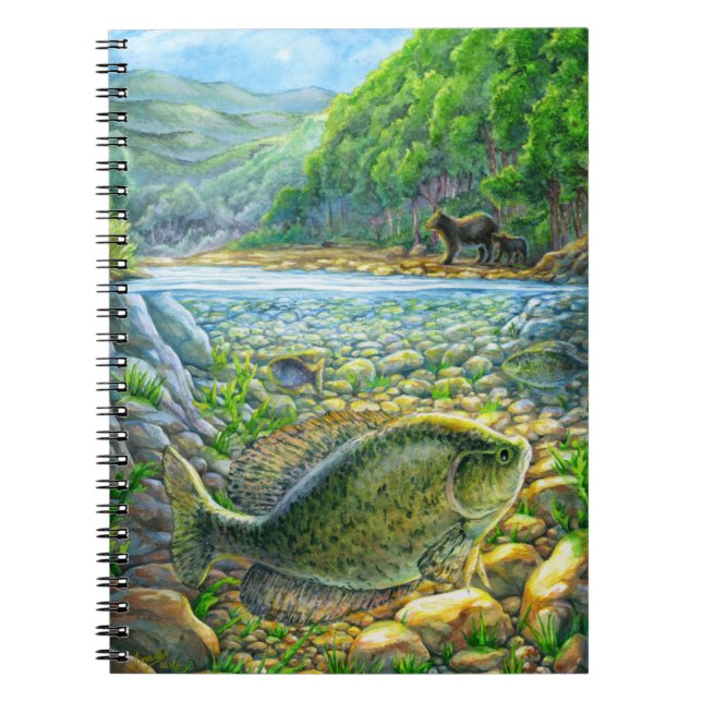 Cuaderno Pescado del río Montaña (Frente)