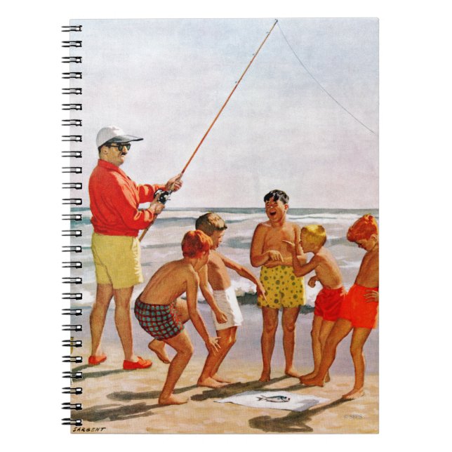 Cuaderno Pescado pequeño del Polo Grande por Richard Sargen (Frente)