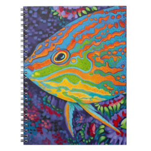 Cuaderno Pescado tropical brillante I