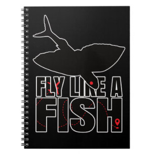 Cuaderno Pescado volador Pelágico - Geek marino