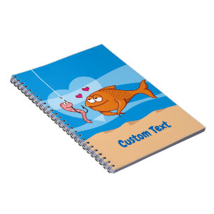Cuaderno Pescado y cebo en el baño de amor