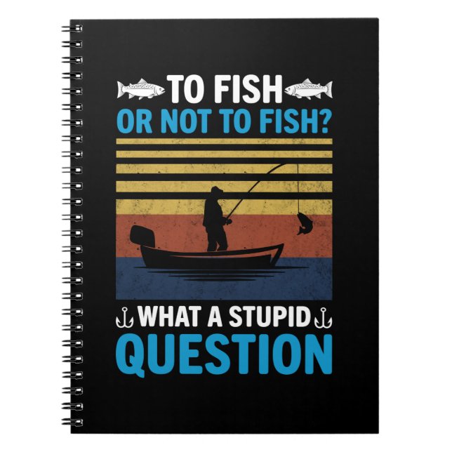 Cuaderno Pescador A Pescado O No Pescado (Frente)