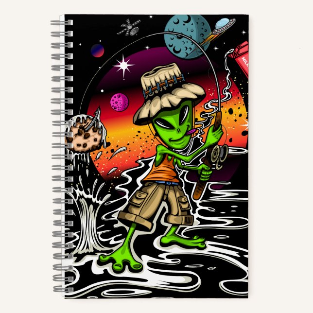 Cuaderno Pescador Espacial (Anverso)