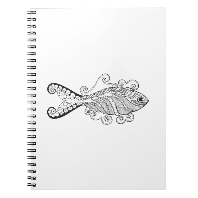 Cuaderno Pescados estilizados (Frente)