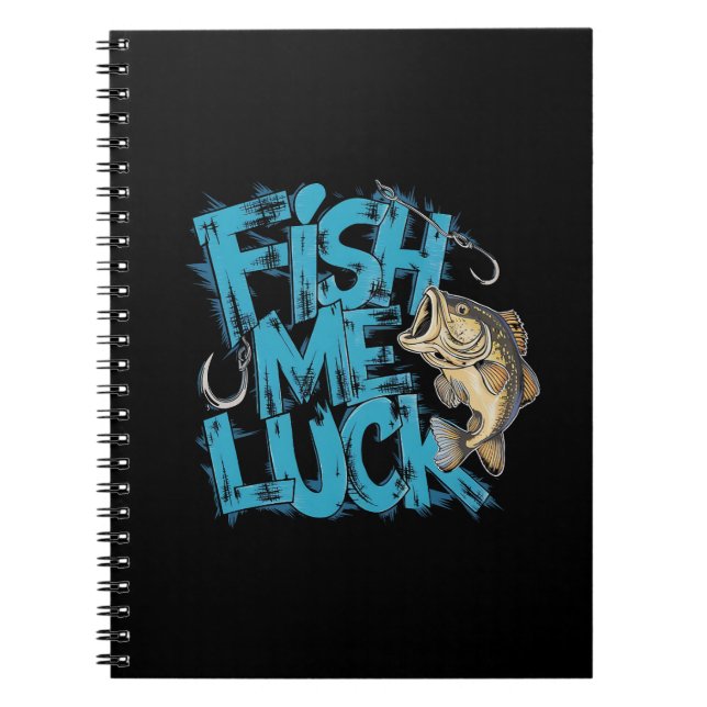 Cuaderno Pescame Suerte Arte de Lubina Graffiti (Frente)