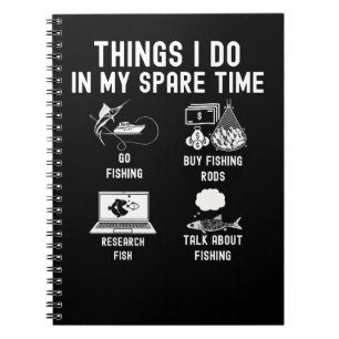 Cuaderno Pescar Cosas Que Hago En Mi Tiempo De Reparación L