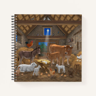 Cuaderno Pesebre de Jesús Niño Noche Santa Navidad Nativida
