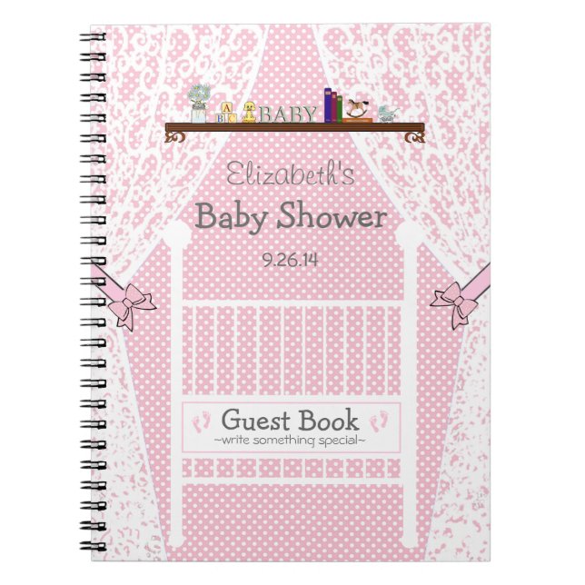 Cuaderno Pesebre del bebé con el libro de huésped de Baby (Frente)