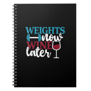Cuaderno Pesos Ahora - Vino Más Tarde, Gimnasio Hogar De Ha