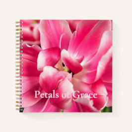 Cuaderno Pétalos de Gracia | Espiral Floral de Tulipanes Ro