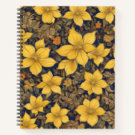 Cuaderno Pétalos de Oro