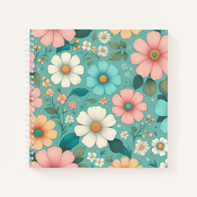 Cuaderno Pétalos de Pastel (Anverso)