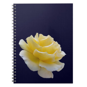 Cuaderno Pétalos de rosa amarillo
