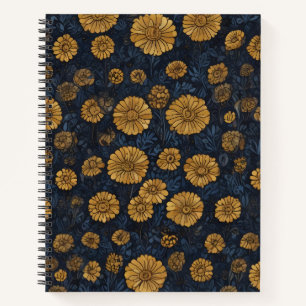 Cuaderno Pétalos en la Noche