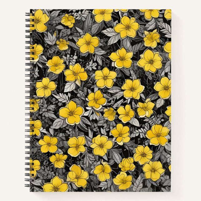 Cuaderno Pétalos en la Noche (Anverso)