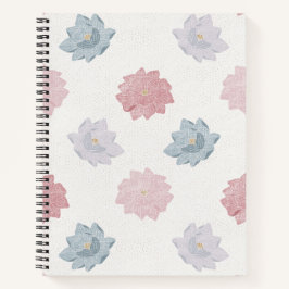 Cuaderno Pétalos Pastel