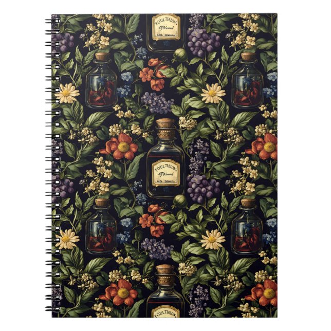 Cuaderno Pétalos venenosos (Frente)