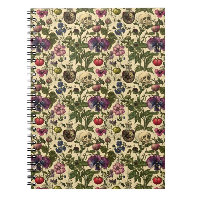 Cuaderno Pétalos venenosos (Frente)