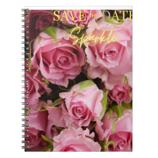 Cuaderno Pétalos y páginas: Libro de notas espirales