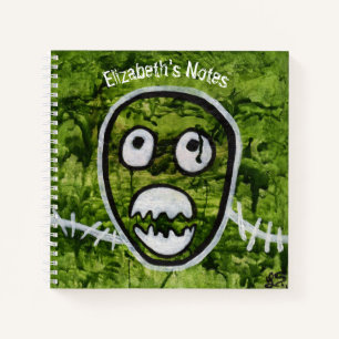 Cuaderno Pete Semilla Cráneo Arte de Monstruo Caprichoso y