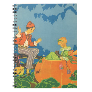 Cuaderno Peter Peter Comedor de Calabaza, Rima Infantil Vin