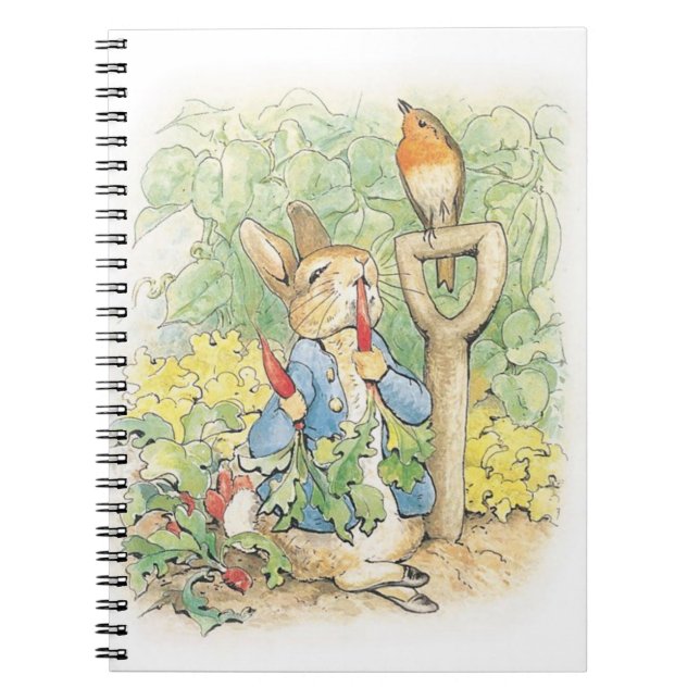 Cuaderno Peter Rabbit En El Jardín - Beatrix Potter (Frente)