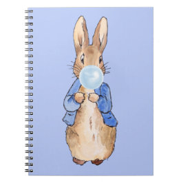 Cuaderno Peter the Rabbit Blowing Blue Bubble gum 