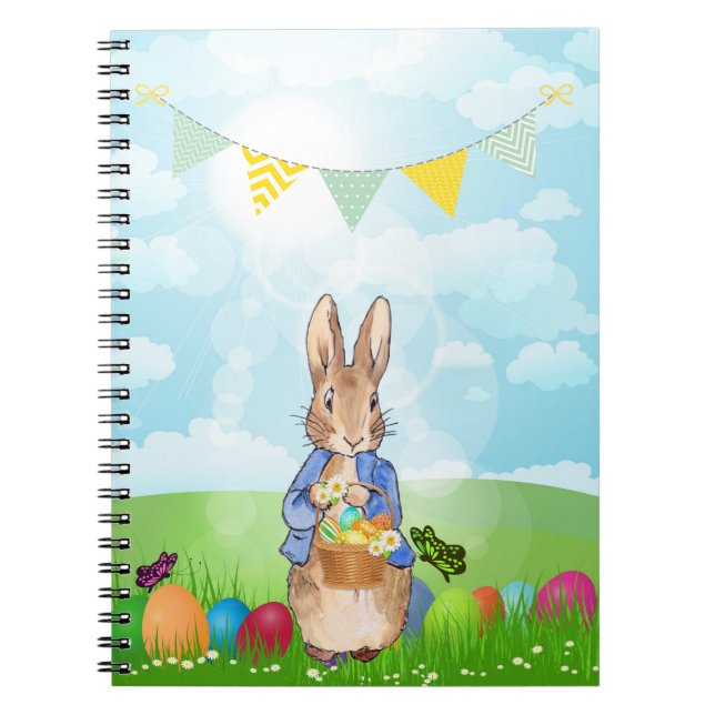 Cuaderno Peter the Rabbit Easter Bunny Rabbit (Frente)