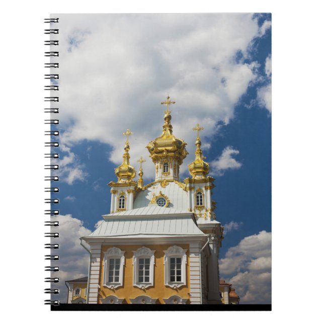 Cuaderno Peterhof, Gran Palacio, ala capilla (Frente)