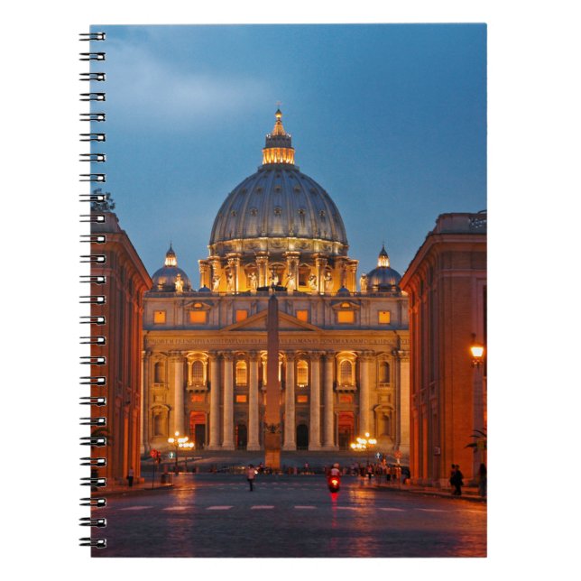 Cuaderno Petersdom en Roma - Italia (Frente)