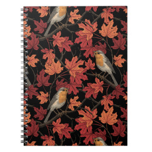 Cuaderno Petirrojos en arce