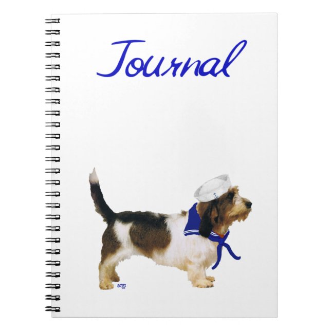 Cuaderno Petit Basset Griffon Vendeen Sailor (Frente)