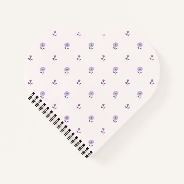 Cuaderno Petite Blossom Purple (Anverso)